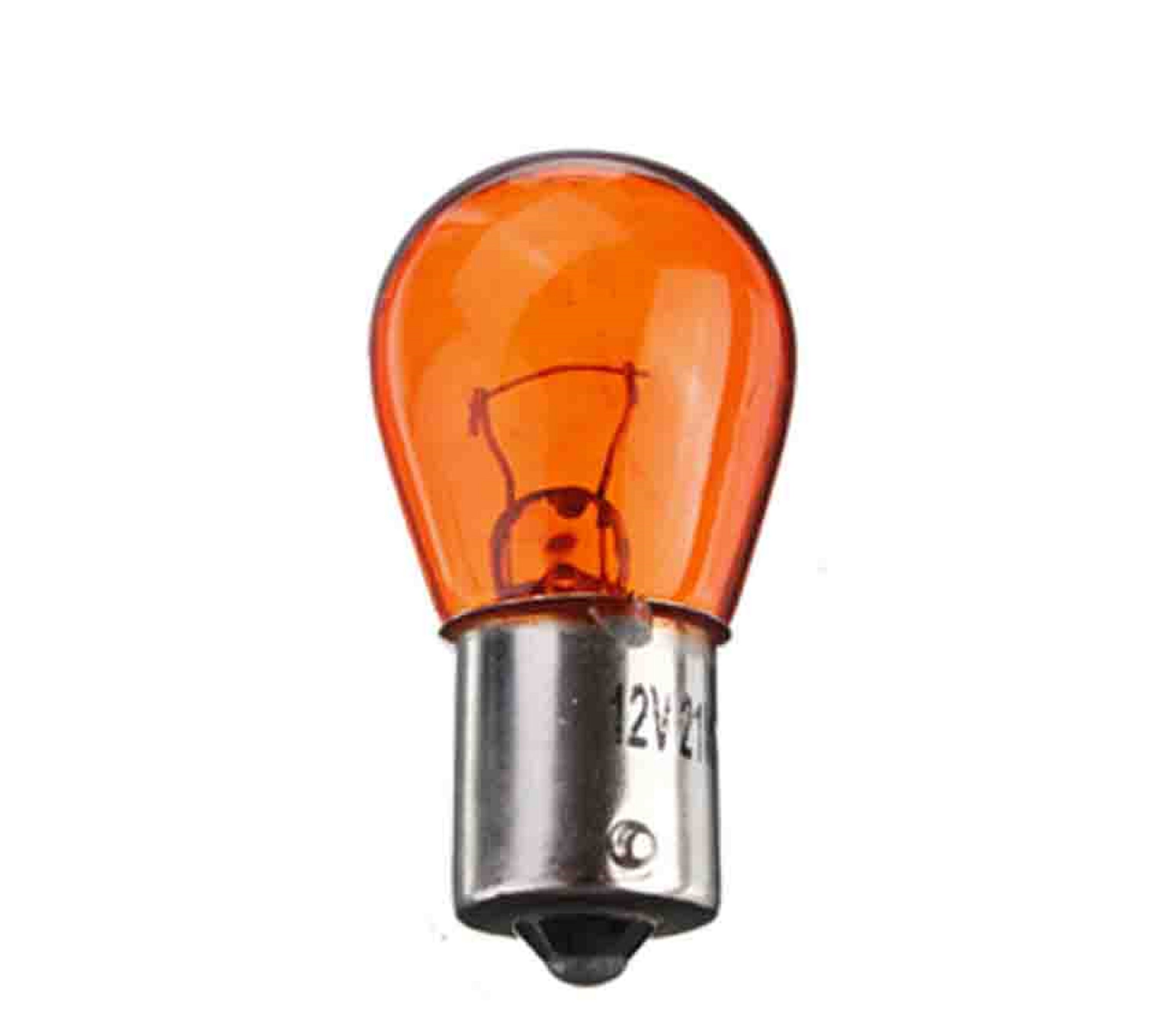 ledson - p21w / ba15s - 12smd led - 10-40v - orange