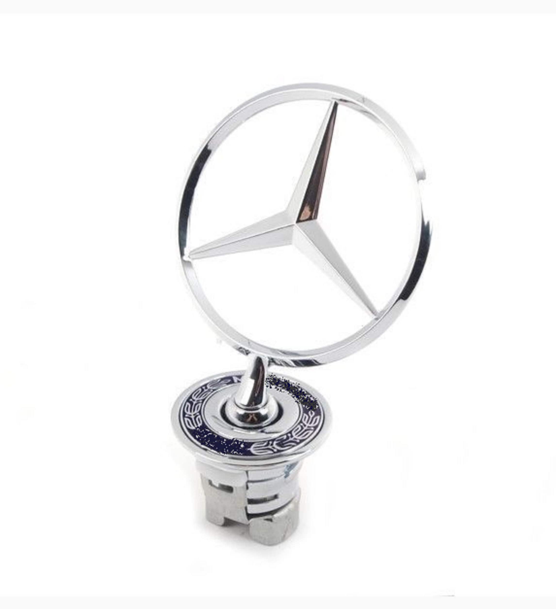 Stern Mercedes Benz Elektronisch Motorisiert mit Fernbedienung  Garantieemblem Offizielles Anti-Diebstahl-Abzeichen Offizielle  Fernbedienung 
