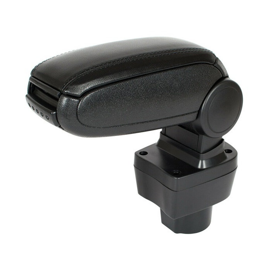Car Armrest Fit for Dacia Duster 20102017 Black Eco Leather Etsy