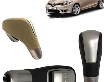 Fit For Renault Fluence and Megane 3 6 Forward Gear Knob Beige or Black automatic shift knob gear shift knob