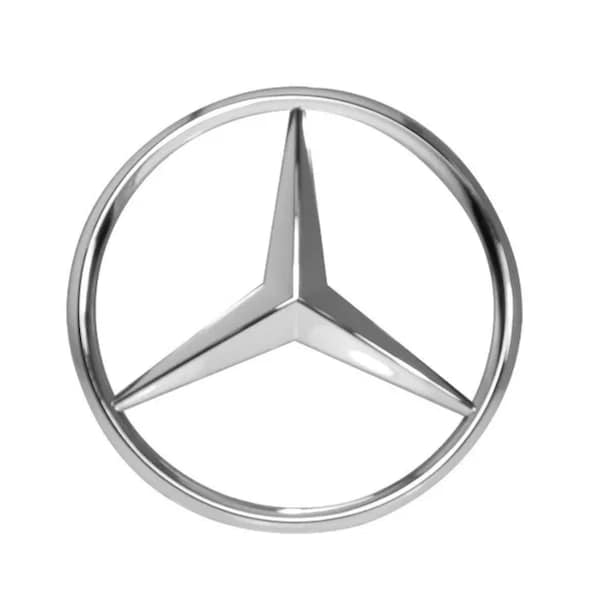 Mercedes-Benz star grill radiator grille emblem 186mm A0008171416 A0008171016