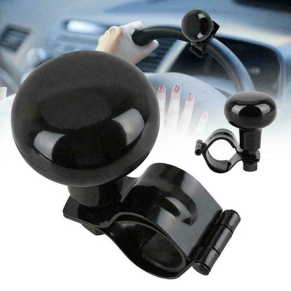 Save Big On Bulk Car Steering Wheel Ball Car Steering Wheel Knobs Ball Shaped Power Handle With Anti Slip Bearing For One Hand Steering Booster
