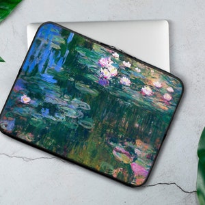 Wasserlilien Laptop-Hülle 12 Zoll 13 Zoll 15 Zoll 16 Zoll Laptop-Hülle Monet Laptop-Hülle RP0670