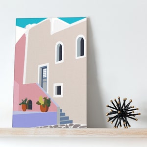 House Paint By Numbers DIY Kit Painting By Number Street Art Paint By Numbers Canvas Painting By Numbers Painting Kit Hobby Art RP0477
