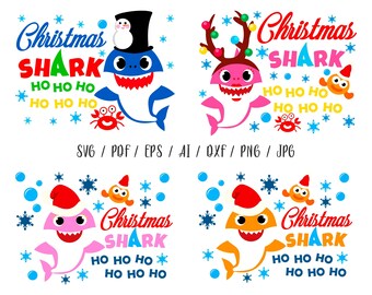 Free Free 62 Baby Shark Christmas Svg SVG PNG EPS DXF File