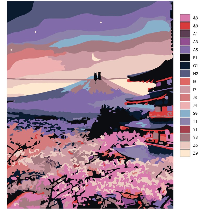 Stunning Lovin Anime Paint By Numbers Design for Mobile Stunning Lovin Anime Paint By Numbers Design for Mobile