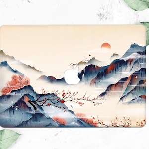 Sakura M1 Macbook Pro 13 A2338 A2337 Case Mountains Pro 13 Macbook Case Macbook Pro 15 2019 Case Macbook 12 Case Macbook 11 Air RP0427
