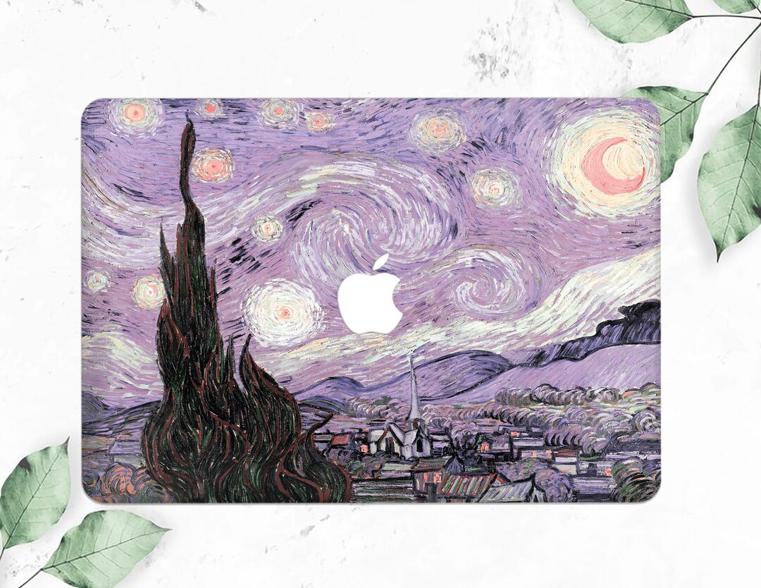 The Starry Night MacBook Pro 16 Case Vincent Van Gogh MacBook Air 13