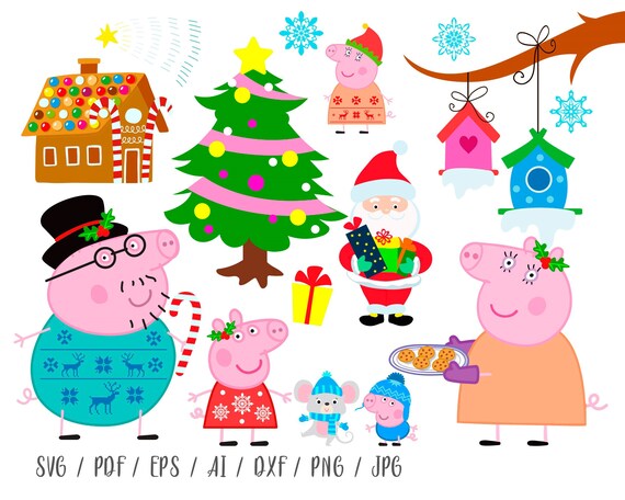 Download Birthday Peppa Svg Cutting Files Peppa Pig Cut File Decoration Svg Cutting File Peppa Pig Birthday Svg Party Cut File For Cricut Ds0274 Clip Art Art Collectibles