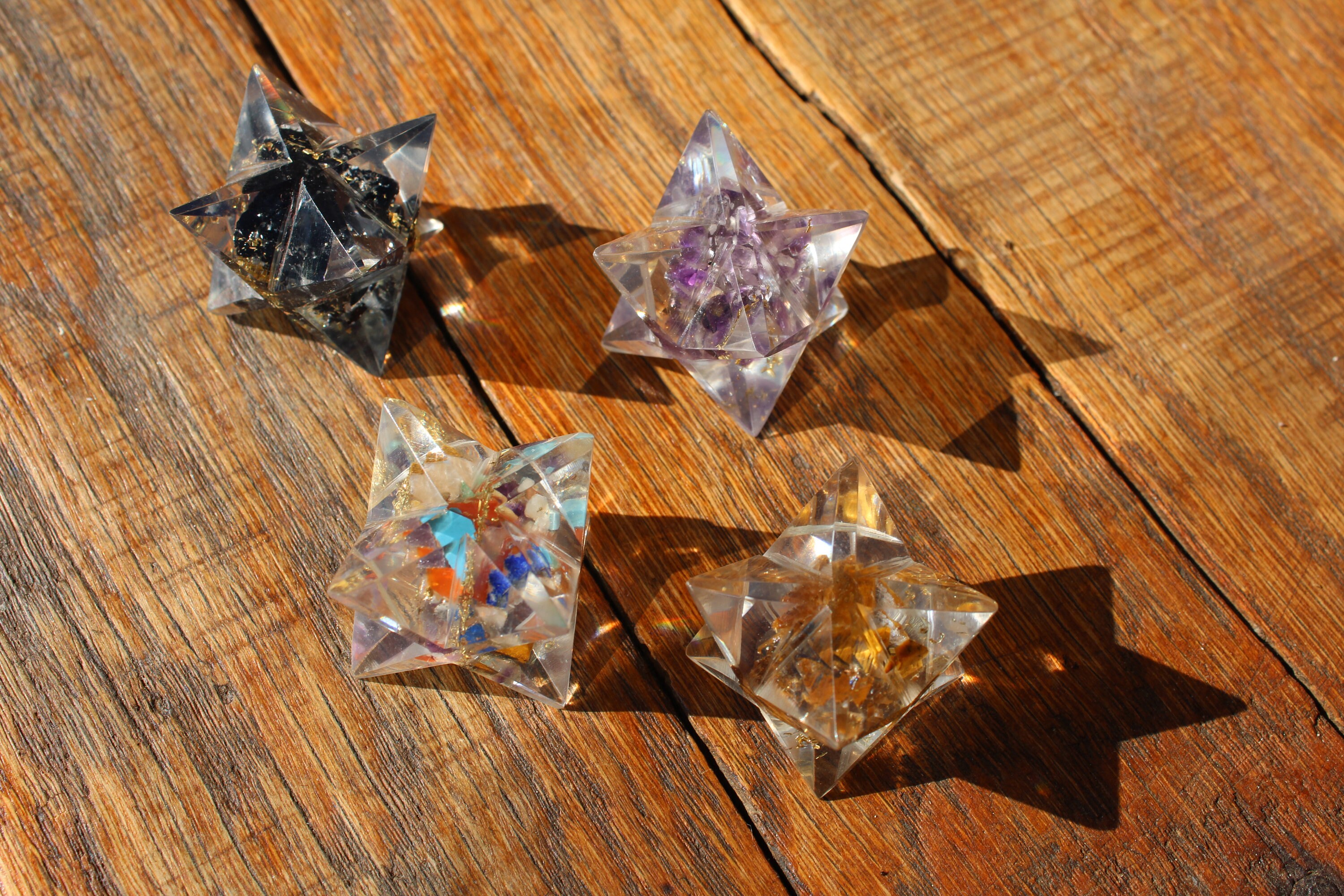 Orgonite Etoile de Merkaba