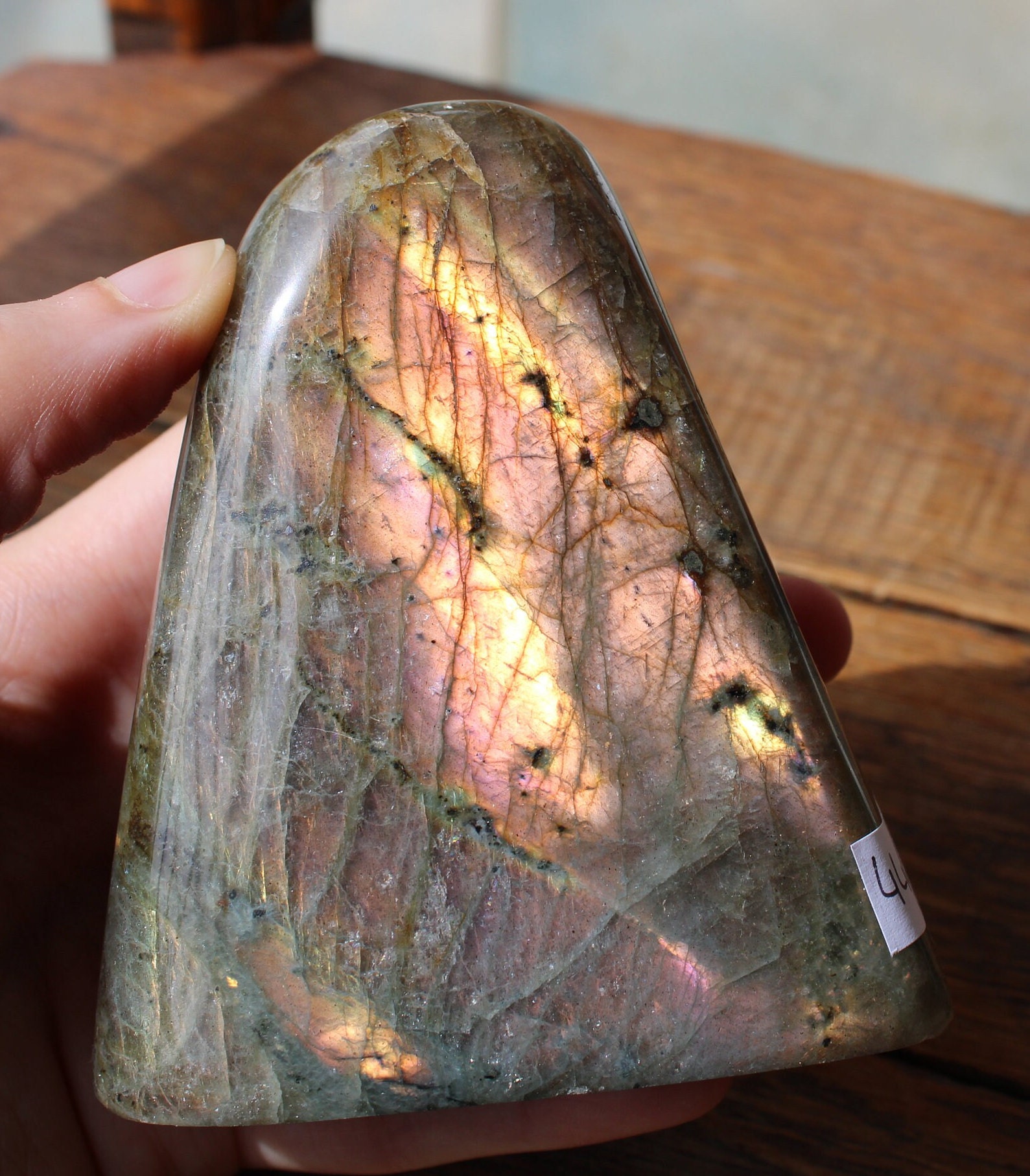 Rare Bloc De Labradorite