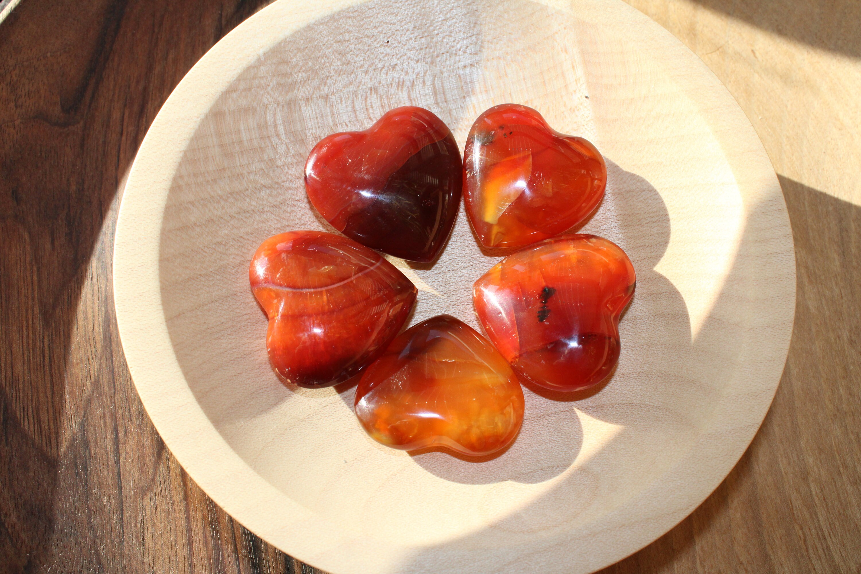 Cornaline Coeur Extra - Energie & Créativité