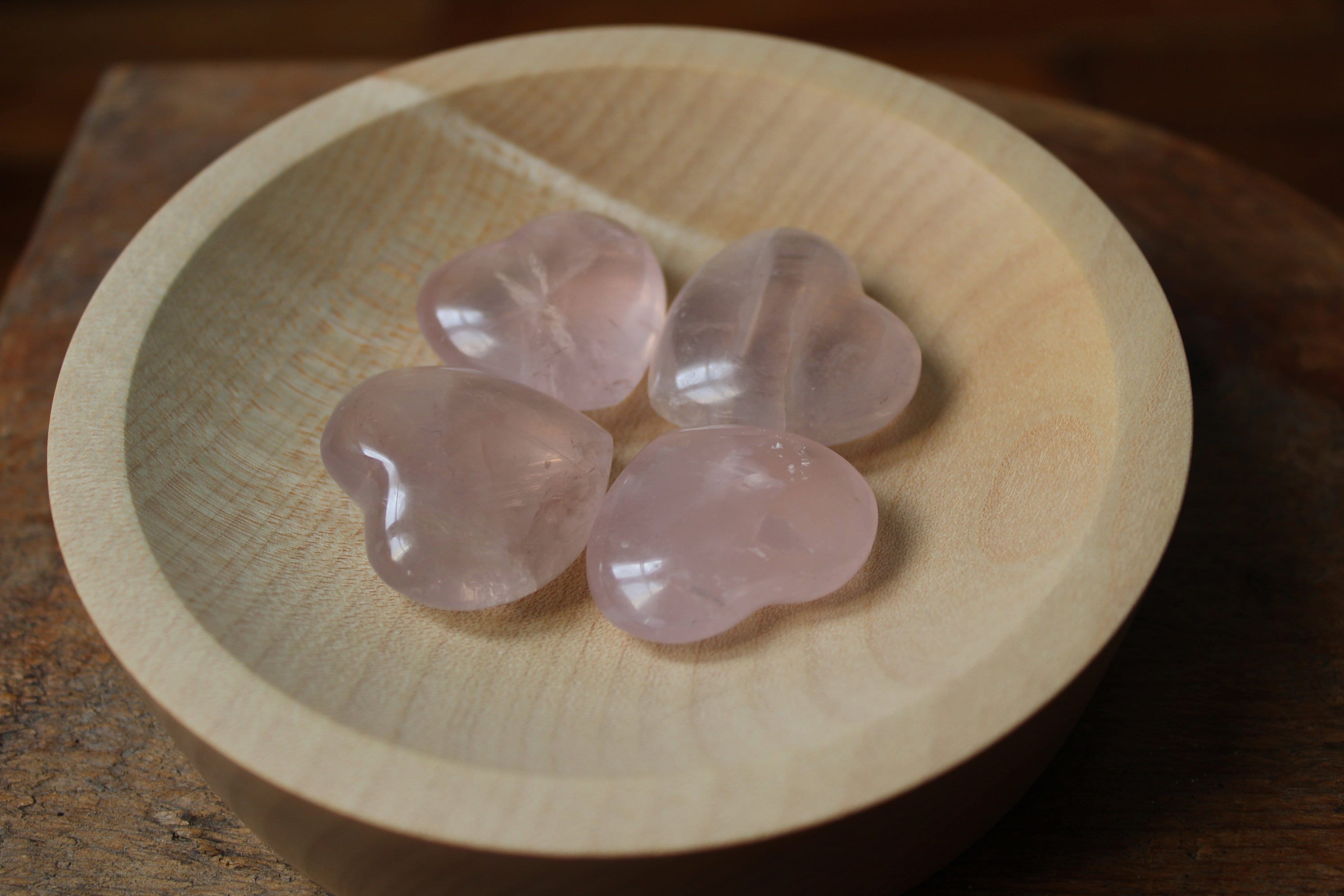 Coeur Quartz Rose