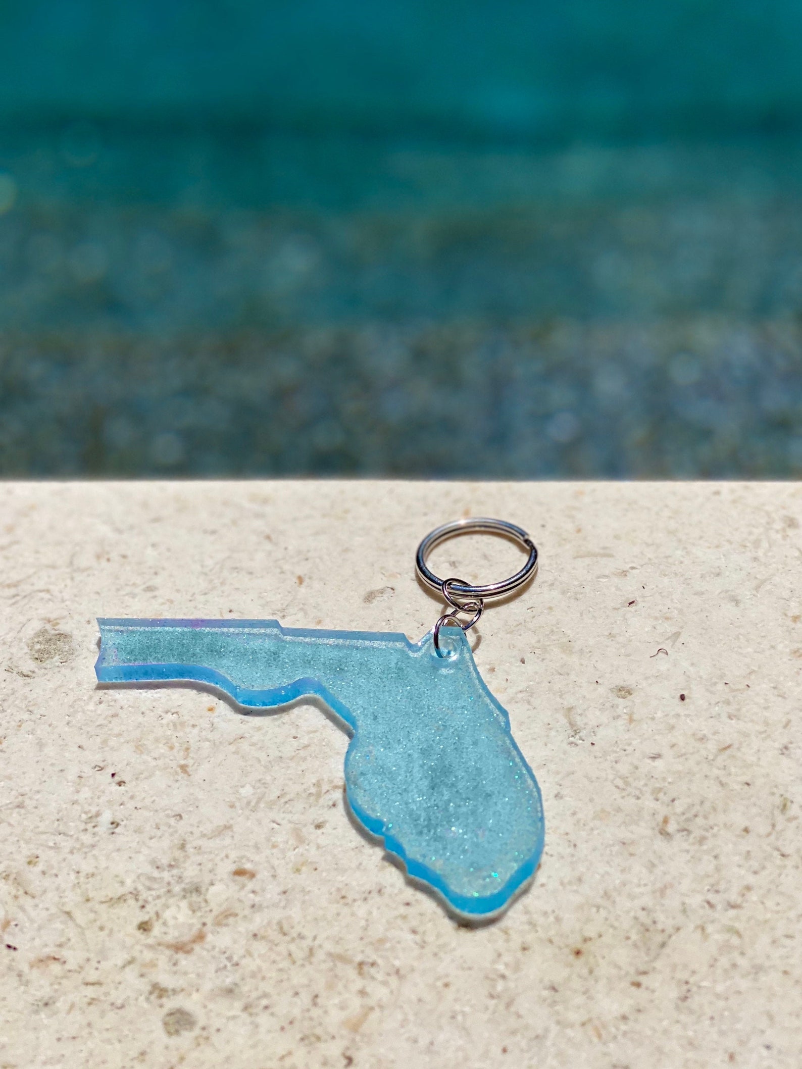 Florida keychain State keychain Etsy