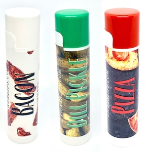 Bacon Flavor Lip Balm - Etsy Bacon Flavor Lip Balm - Etsy