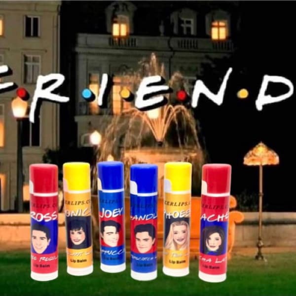 Friends Show Central Perk Coffee Flavors Lip Balm Collection