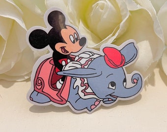 Mickey Dumbo Ride Sticker / Magnet