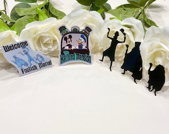The Haunted Mansion Line Starts Here Sticker & Magnet - Etsy