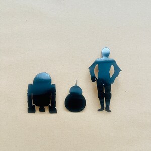 Star Wars confezione da 3 Silhouette Sticker