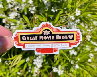 Great Movie Ride Sticker / Magnet