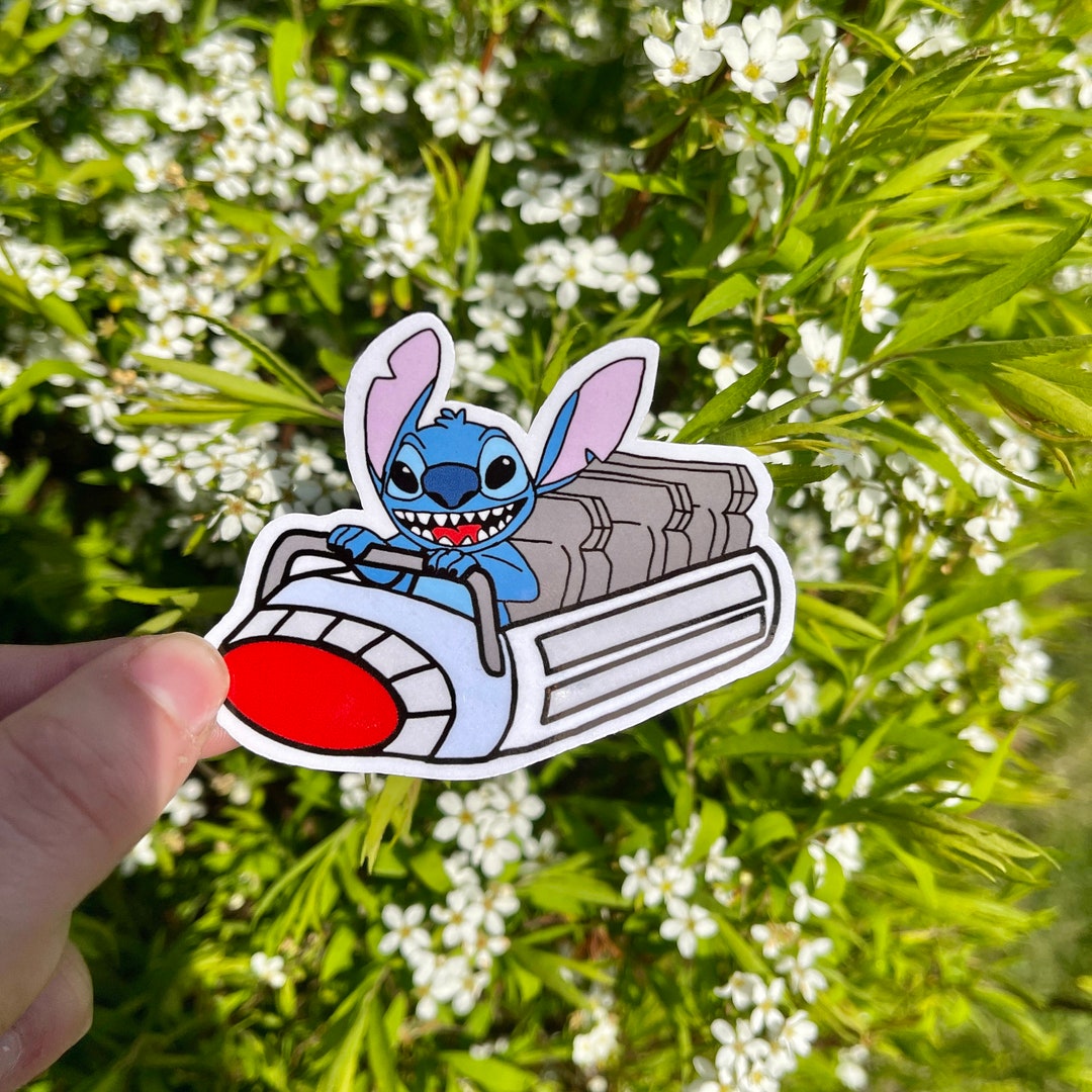 Stitch Space Mountain Ride Sticker/ Magnet - Etsy