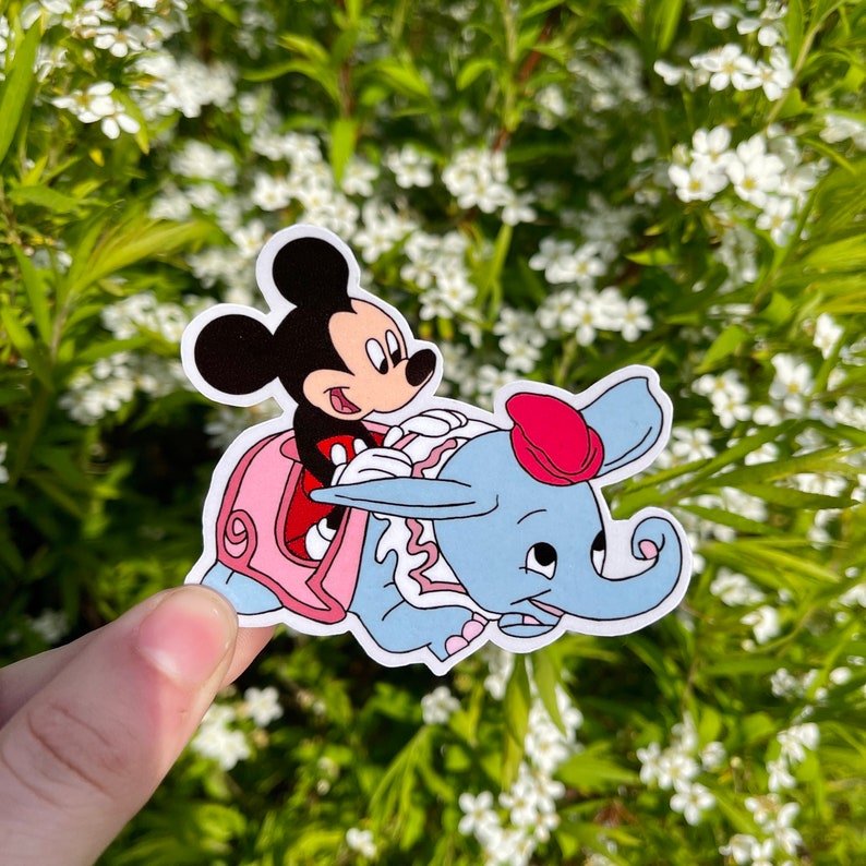 Mickey Dumbo Ride Sticker / Magnet image 2