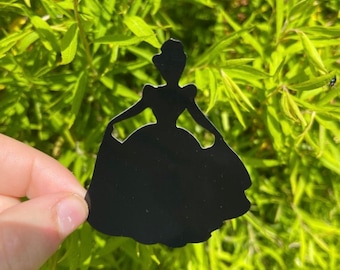 Cinderella Silhouette Sticker