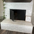 Fireplace Screen With Doors, Custom Made To Fit Your Fireplace, Simple Screen Design, Made in USA