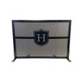 Customized Fireplace Screen, Simple Steel Design, Custom Sizes to Fit Your Firebox, Hand Made in USA