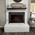 Large Custom Fireplace Screen, Windowpane Steel Design, Custom Sizes up to 60" W x 40" H to Fit Your Fireplace, Hand Made in USA