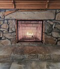 Custom Fireplace Screen, Simple Steel Design, Custom Sizes to Fit Your Fireplace, Fireplace Cover, Hand Made in USA