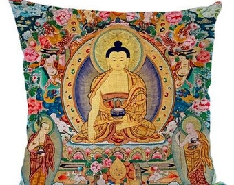 buddha throw pillows