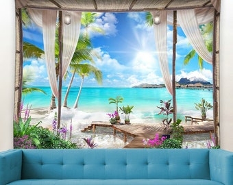 Wall Art Hanging Tapestry Backdrop Decoration Beach Sheet Cover Towel 71x71" Wall Art Hanging Tapestry Backdrop Decoration Beach Sheet Cover Towel 71x71"