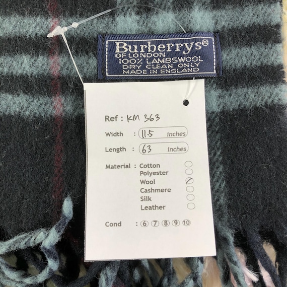Authentic Burberry London Burberry Scarf Material Vintage Burberry