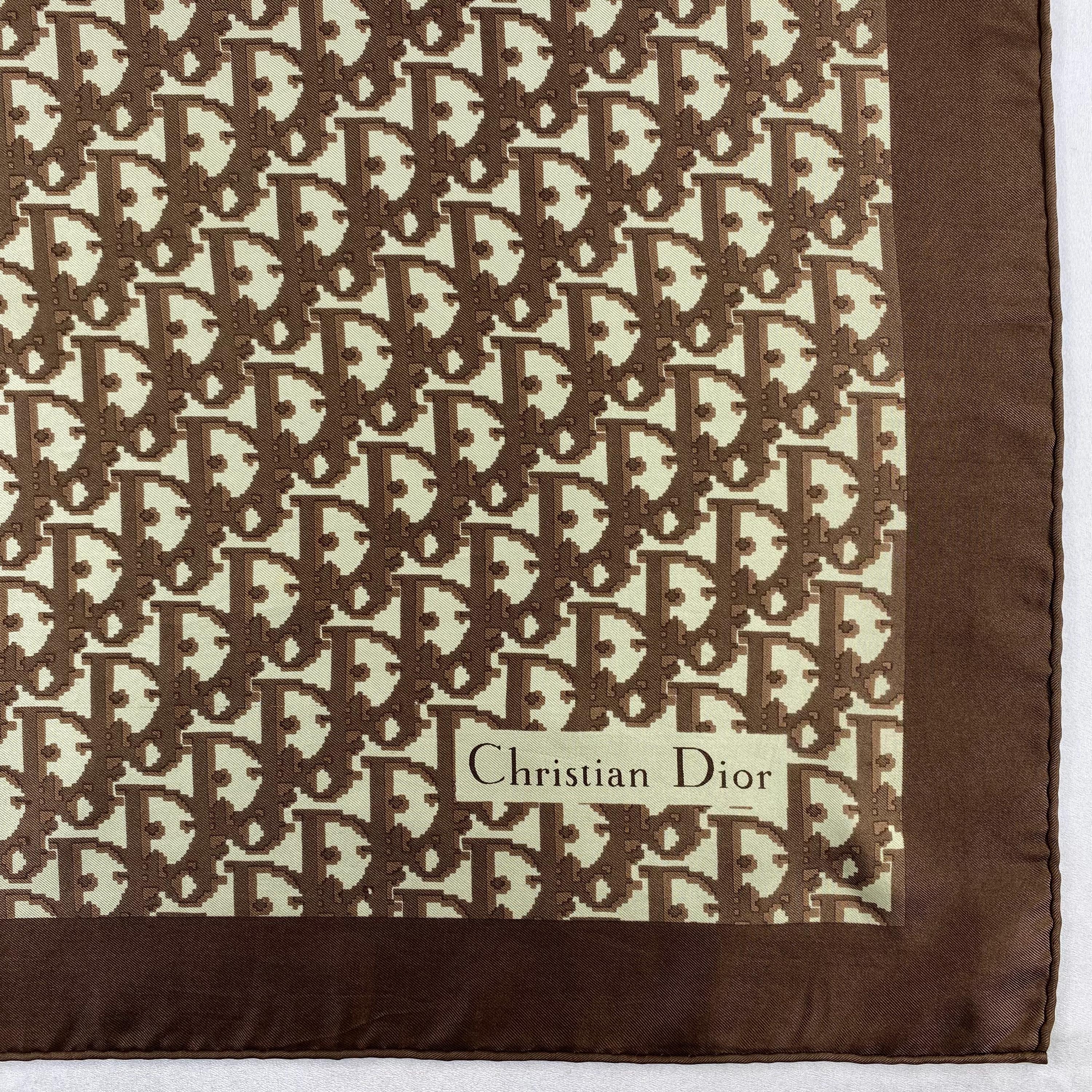 Buy Vintage Christian Dior Trotter Silk Scarf Christian Dior