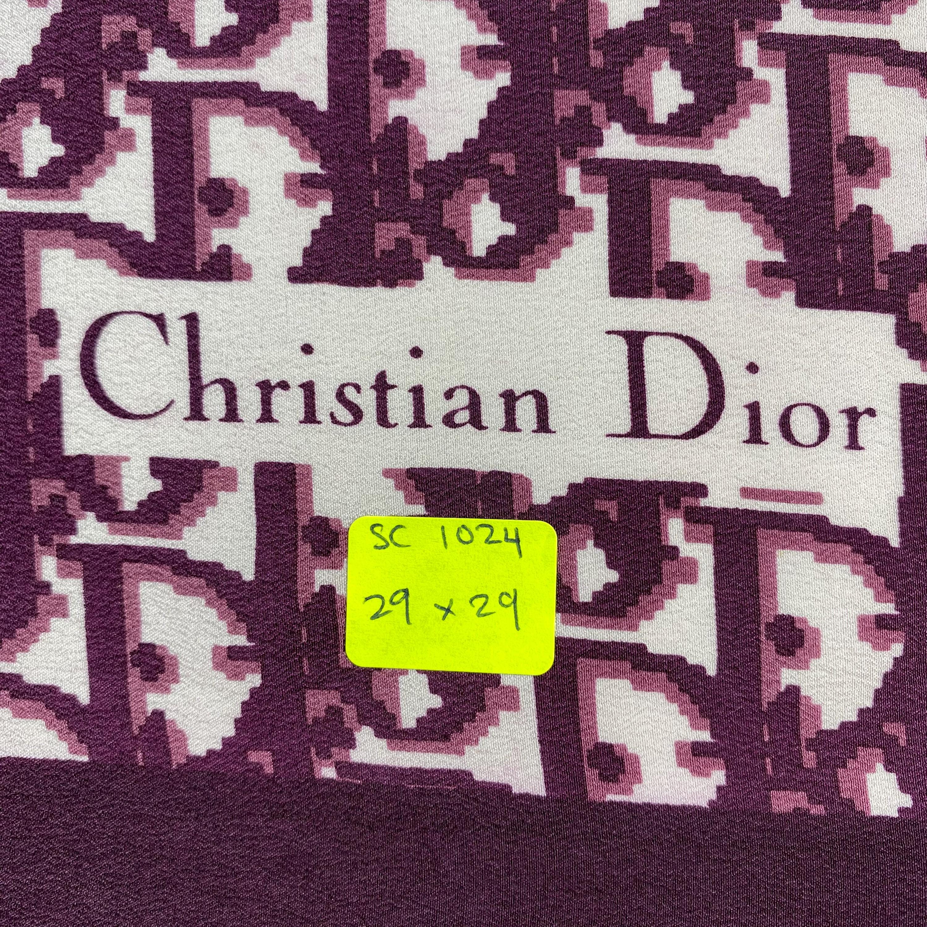 Vintage Christian Dior Trotter Silk Scarf Christian Dior