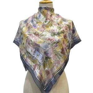 Vintage Christian Dior Silk Scarf Christian Dior Oblique Silk Muffler Christian Dior Silk Head Scarf Vintage Dior Scarf Dior Scarf