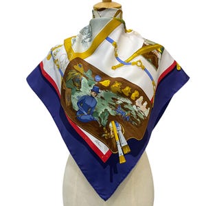 Vintage Hermes Memoire D Hermes Silk Scarf Hermes Silk Scarf Vintage Hermes Foulards Hermes Square Scarf Vintage Hermes Silk Shawl Hermes 34