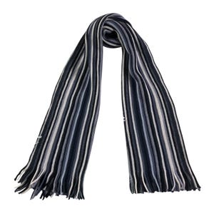 Foulard Paul Smith En Coton Rayé Camel - Neuf Avec étiquette - Prix Conseillé 120€