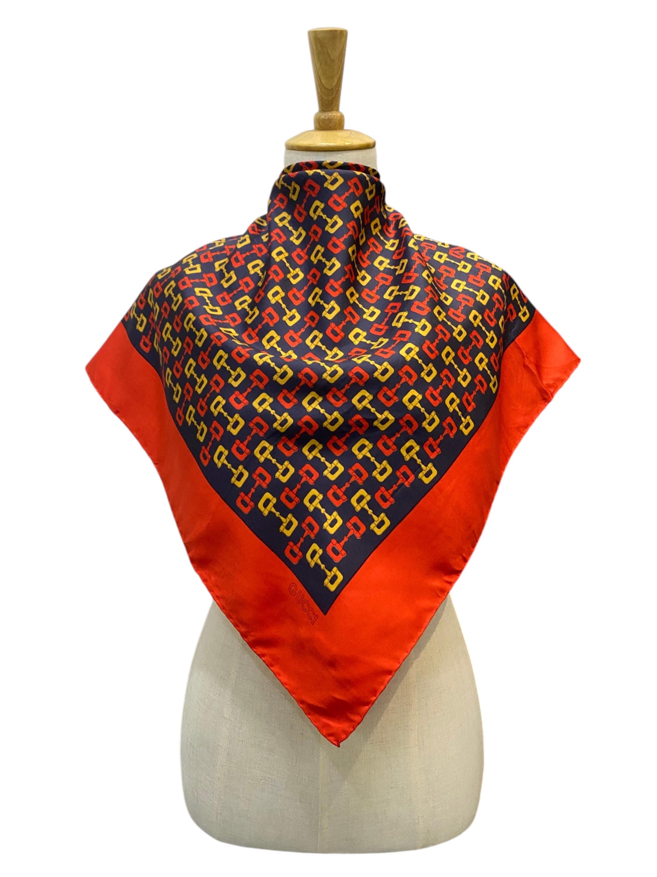 90cm 90cm Gucci Scarf - Etsy