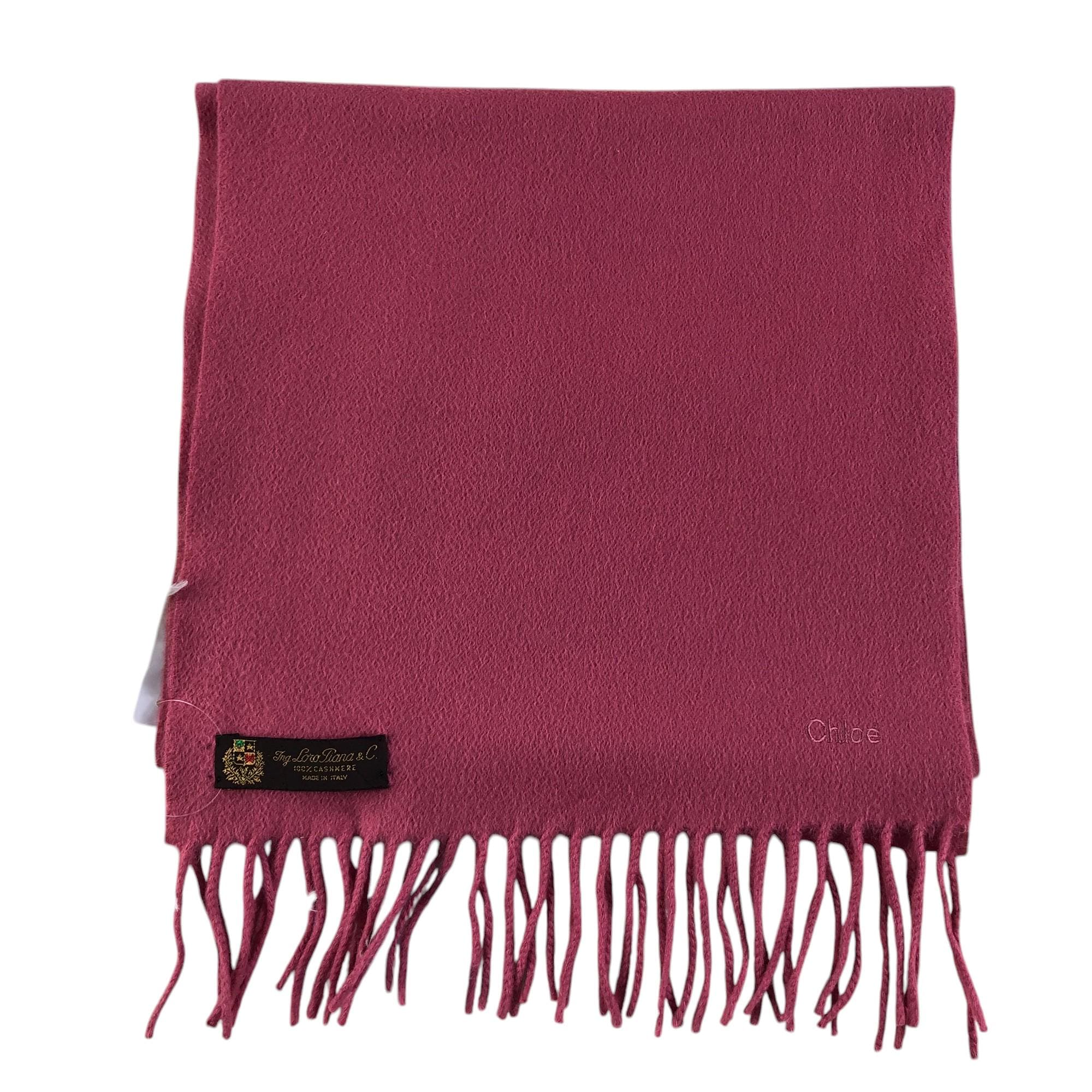 Vintage Loro Piana Scarf Chloe Muffler Winter Neck Scarf Winter