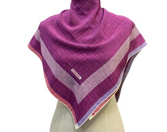 シャネル ヴィンテージ シルク スカーフ 34 x 34 インチ シルク