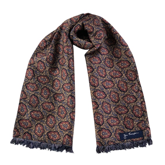 小物 Jim Thompson Silk scarf Jim Thompson House Print Silk Twill Scarf | Jim Thompson