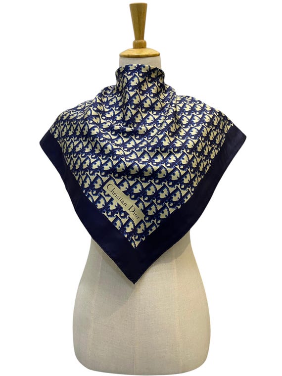 Vintage Christian Dior Silk Scarf Christian Dior Shawl Dior Silk