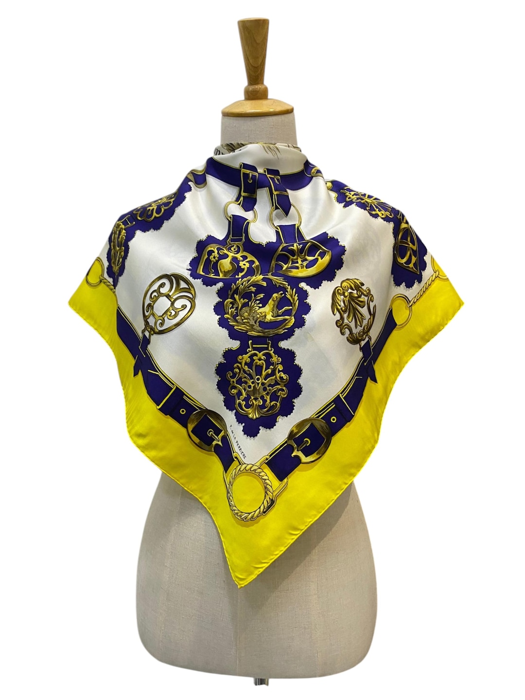 Vintage Hermes Cuivreries Silk Scarf Hermes Silk Scarf Vintage