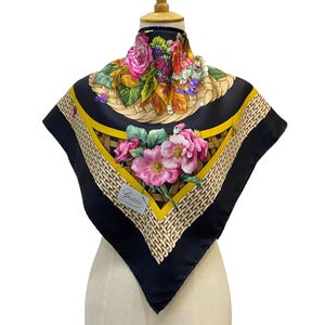 Vintage Gucci Scarf - Etsy