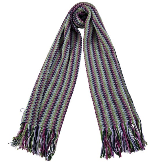 MISSONI ミッソーニ ストール 良好 ストライプ/イタリア製 マルチ 