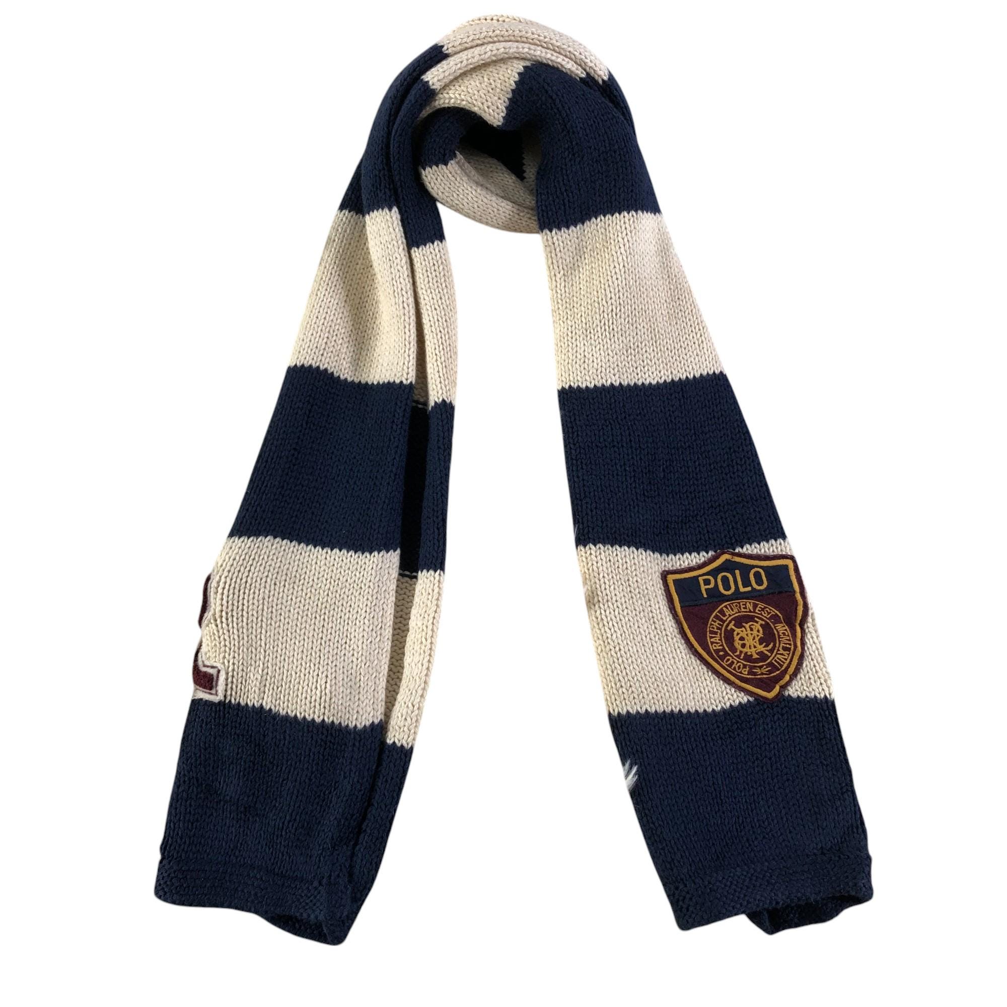 小物 90s Polo Ralph Lauren scarf Vintage Ralph Lauren Scarf Wool - Etsy Canada