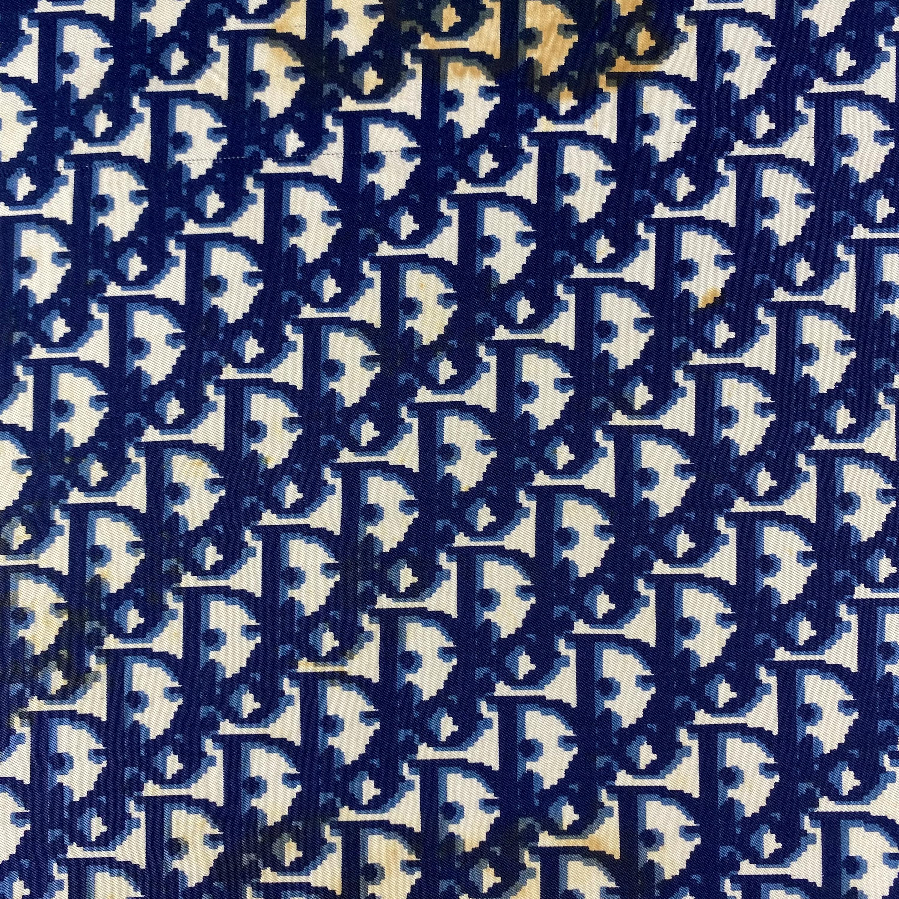 Vintage Christian Dior Trotter Silk Scarf Christian Dior Oblique