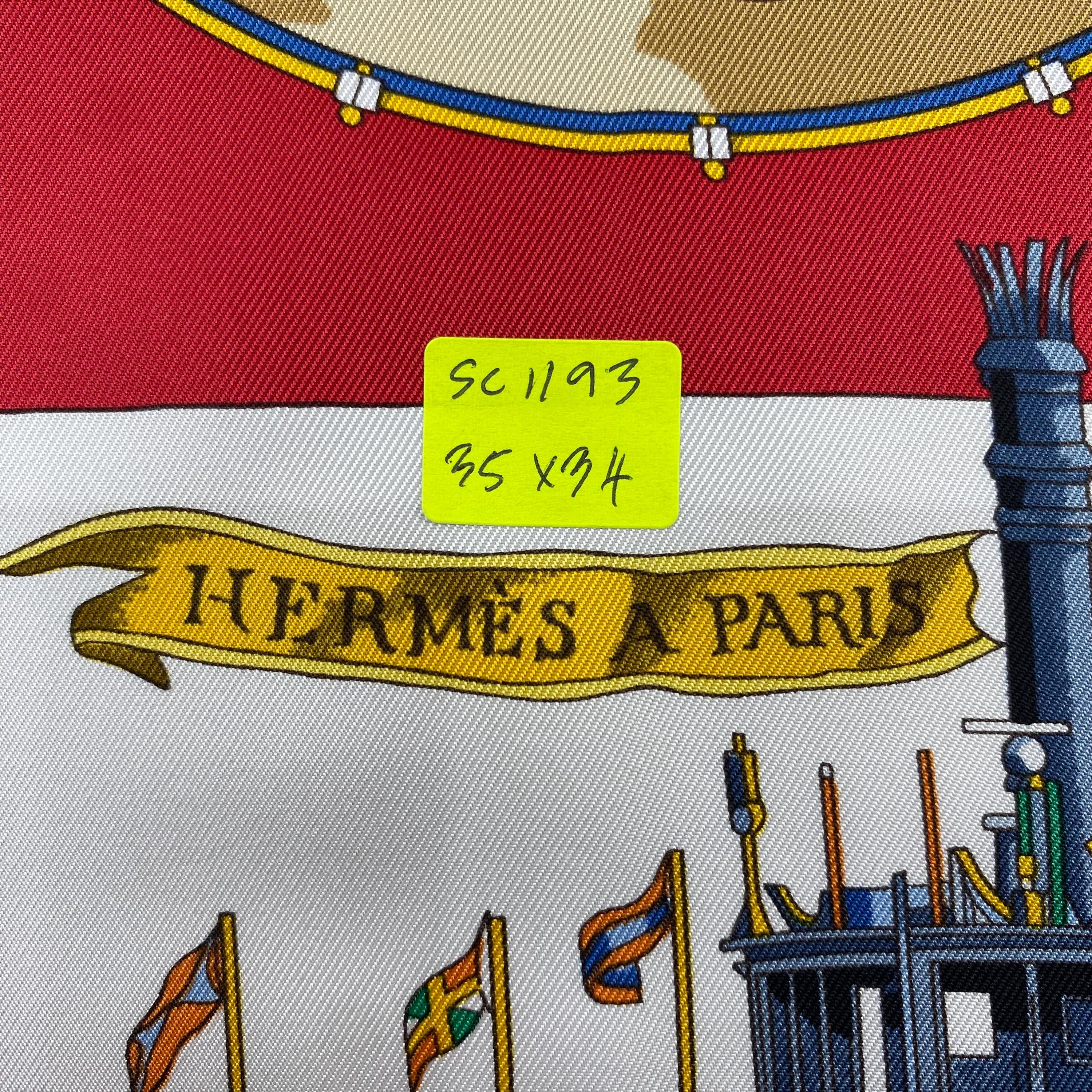 Vintage Hermes the Original New Orleans Creole Jazz 1923 Silk
